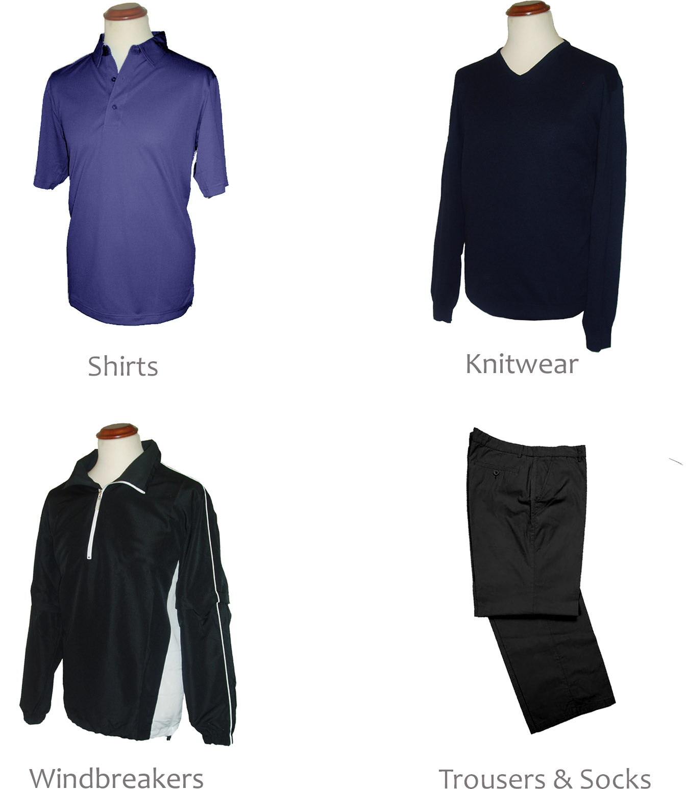 Men's Clothing Range